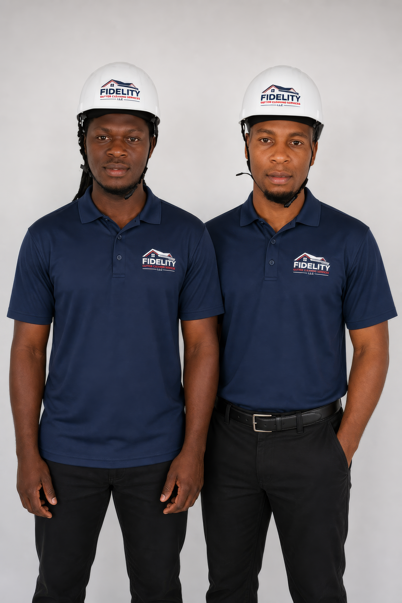 Frednel Angenord and Kenty Joseph, co-founders of Fidelity Gutter Cleaning Services LLC, a locally owned gutter cleaning, roof cleaning, and power washing company serving Greater Boston, MA