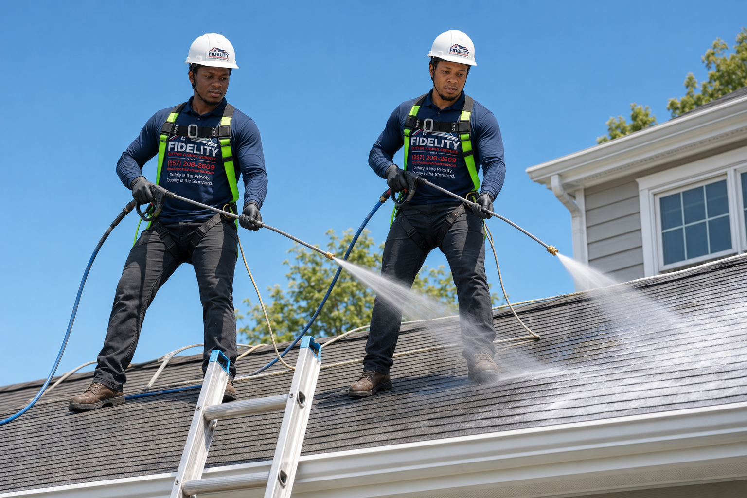 Roof Cleaning &mdash; Quincy, MA